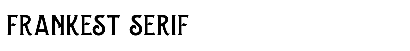 Frankest Serif